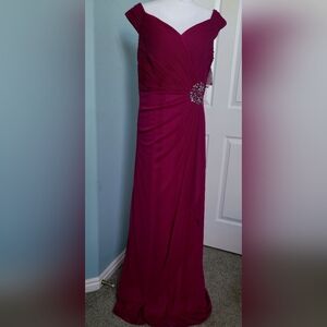 NWT Magenta Gown